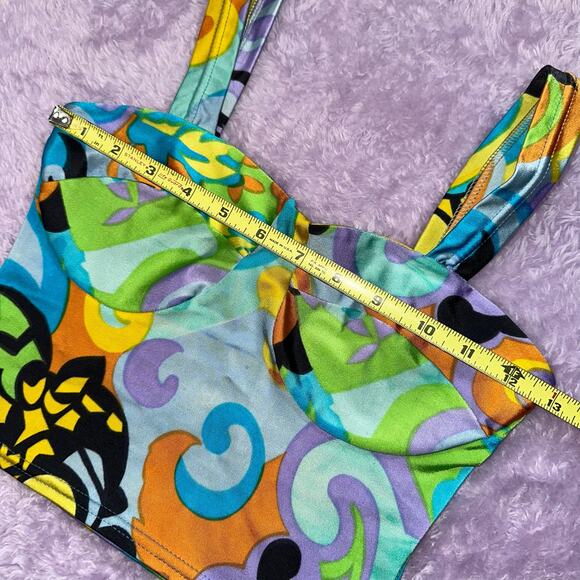 🤍HP👽 Psychedelic Crop Top - Picture 9 of 11